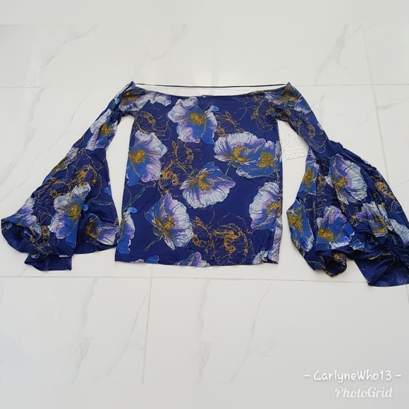 NWT We The Free Navy Free Birds of Paradise Large - Picture 3 of 6